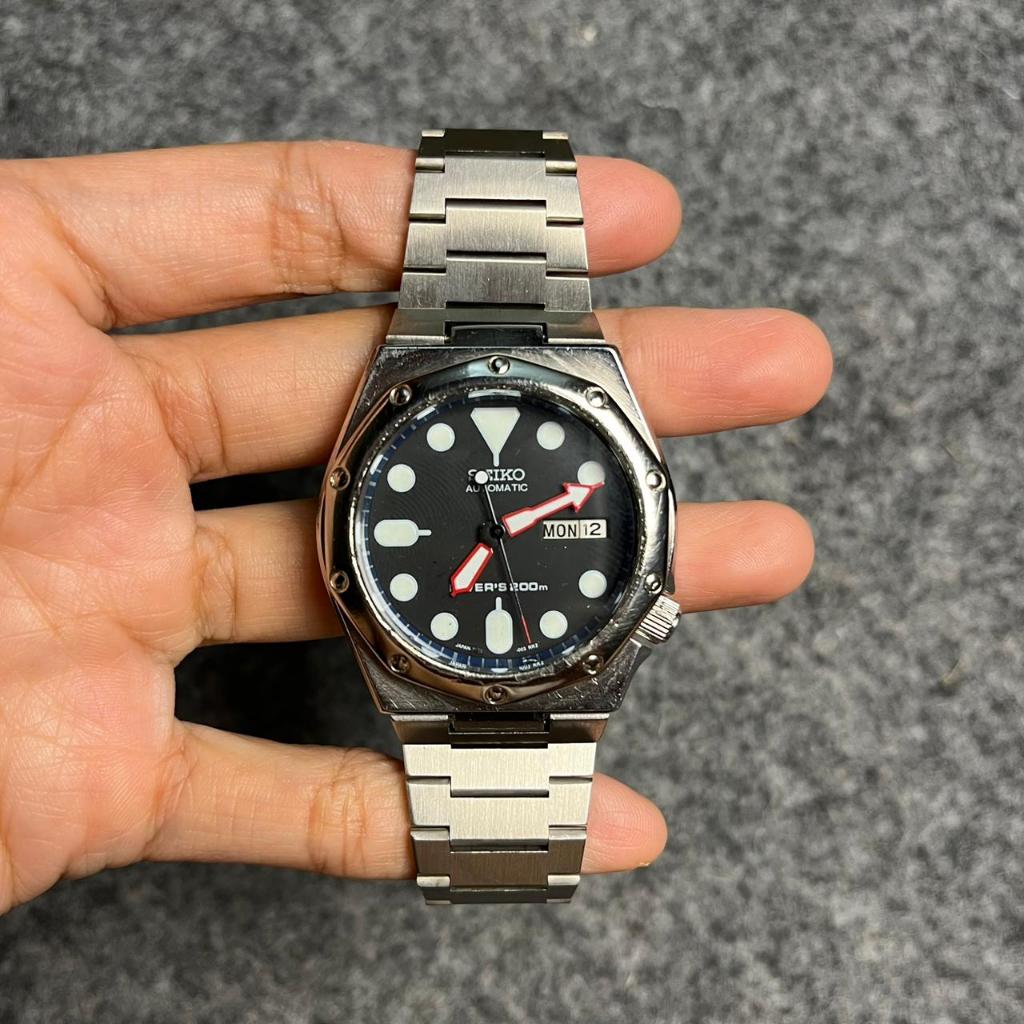 Jam tangan seiko drivers automatic original second