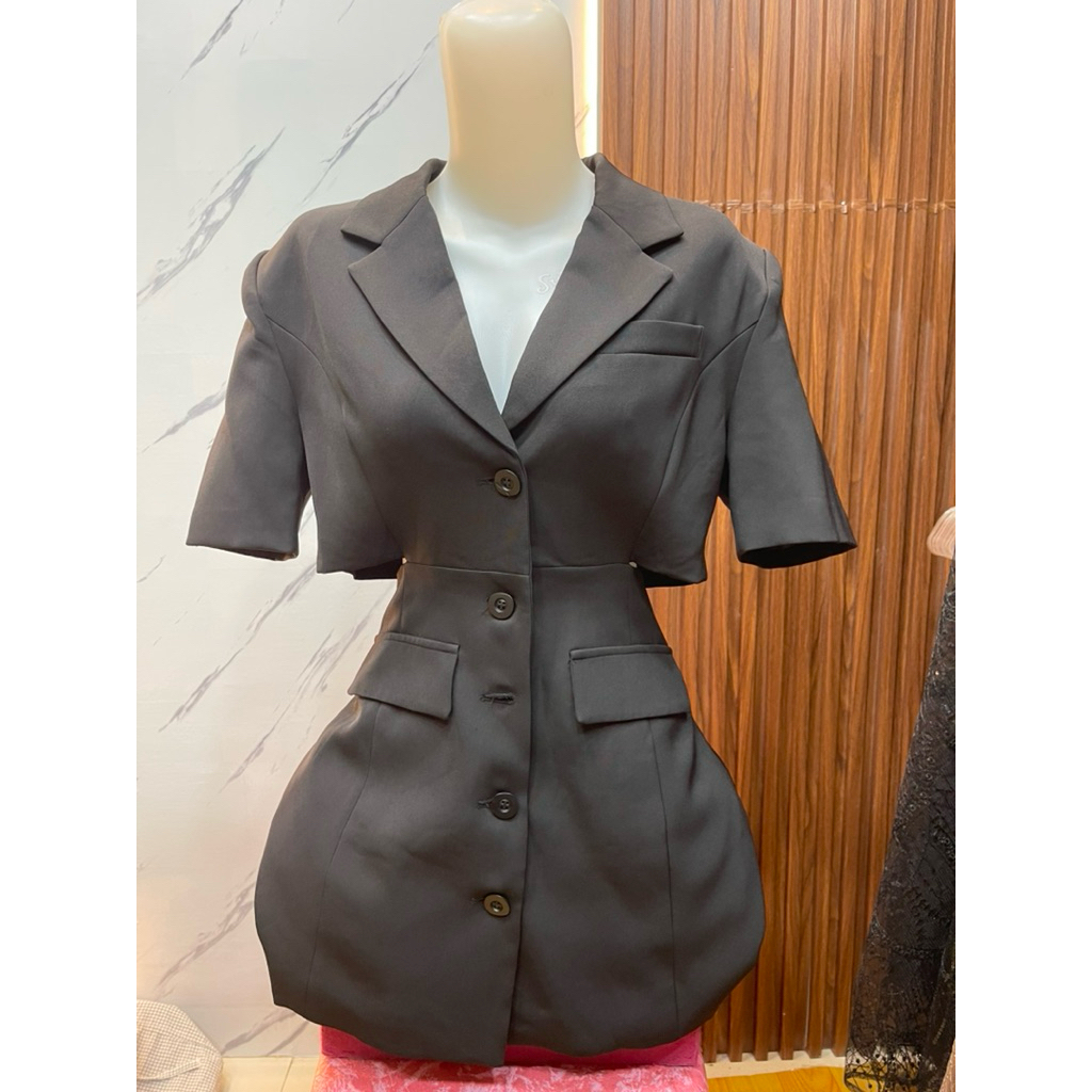 PRELOVED MODELANO DRESS VEST / MINI DRESS / BLAZER DRESS / DRESS MODELANO