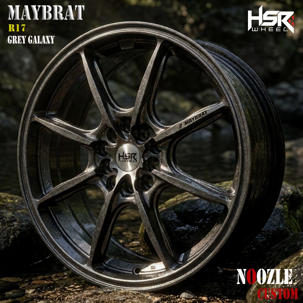 Velg Mobil Ring 17 Untuk Mobil Xpander Innova Rush Terios Pelek Racing Warna Galaxy Ring 17 Type HSR