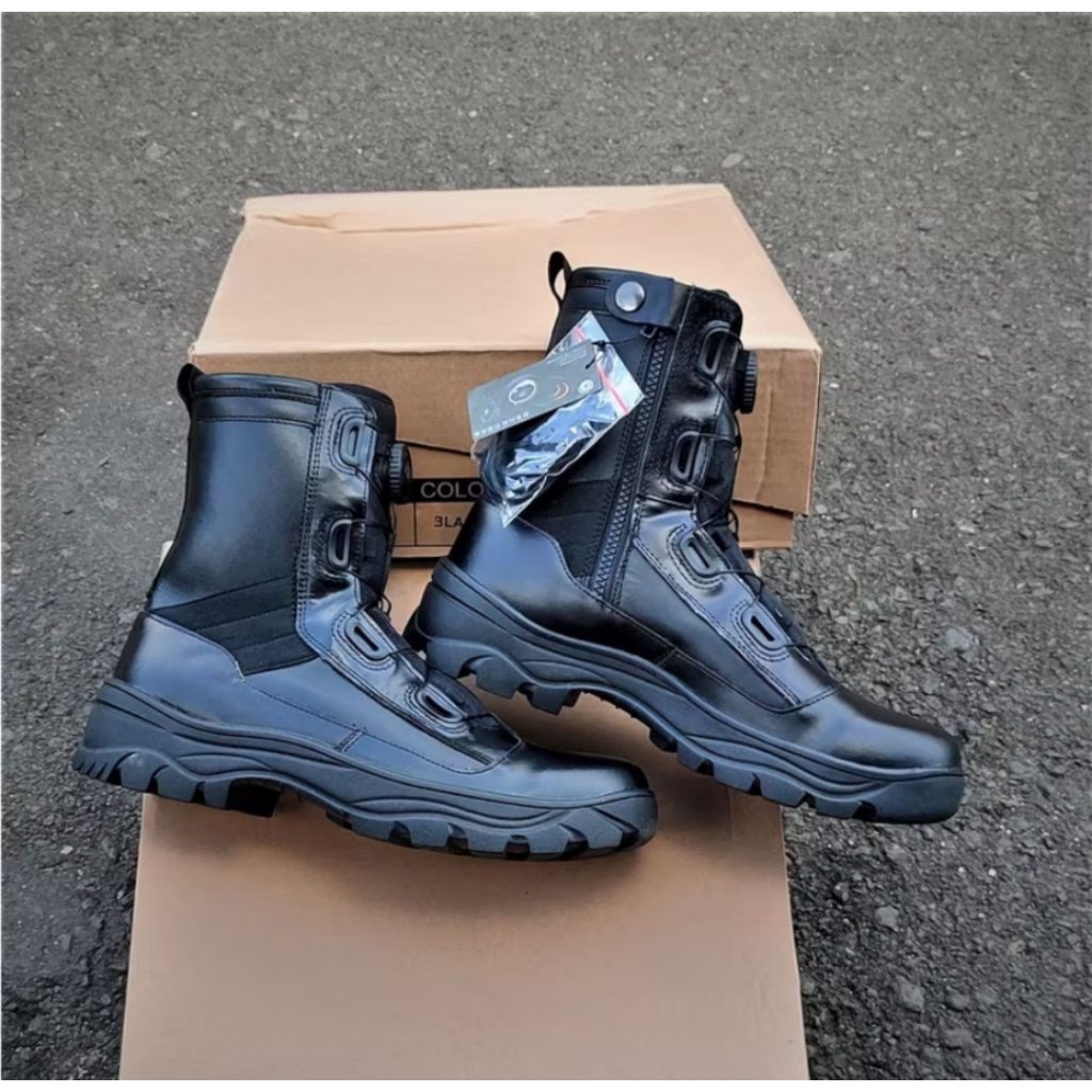 Sepatu PDL POLRI Tali putar