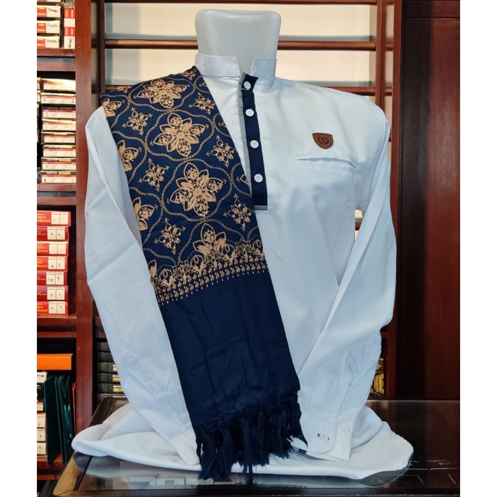 Sorban Rida Khasmiri Motif Batik AR | Sorban pria Termurah Dan Bagus Bekualitas Multifungsi