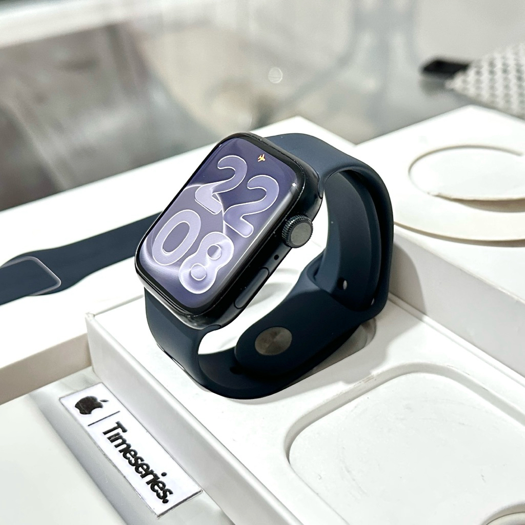 Ex iBox ID/A iWatch Series 7 45mm Midnight Fullset Original