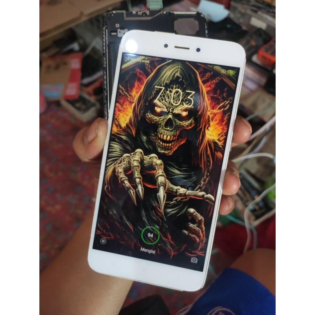 lcd xiomi note 5a ori copotan normal