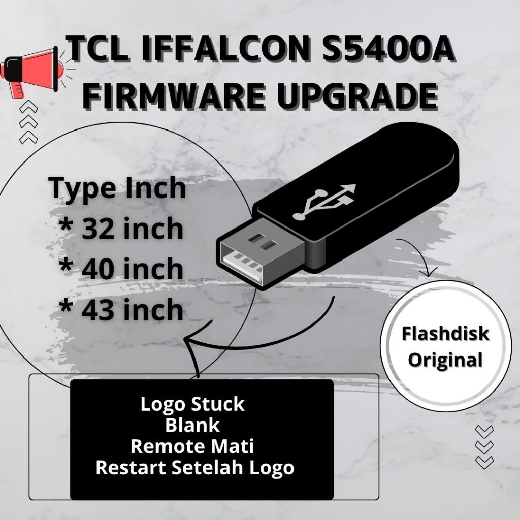 Firmware TCL S5400A Smart TV TCL 32S5400A 40S5400A 43S5400A