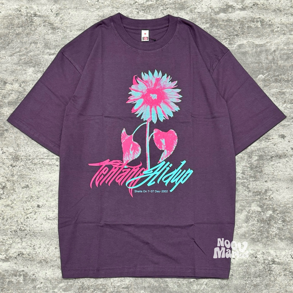 Tahirt Sheila On 7 - Tentang Hidup Purple | Official Merchandise | Noov Music Merchandise