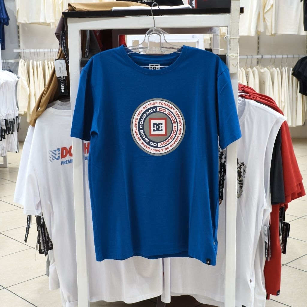 Kaos DC Throwback SS ID Blue Original
