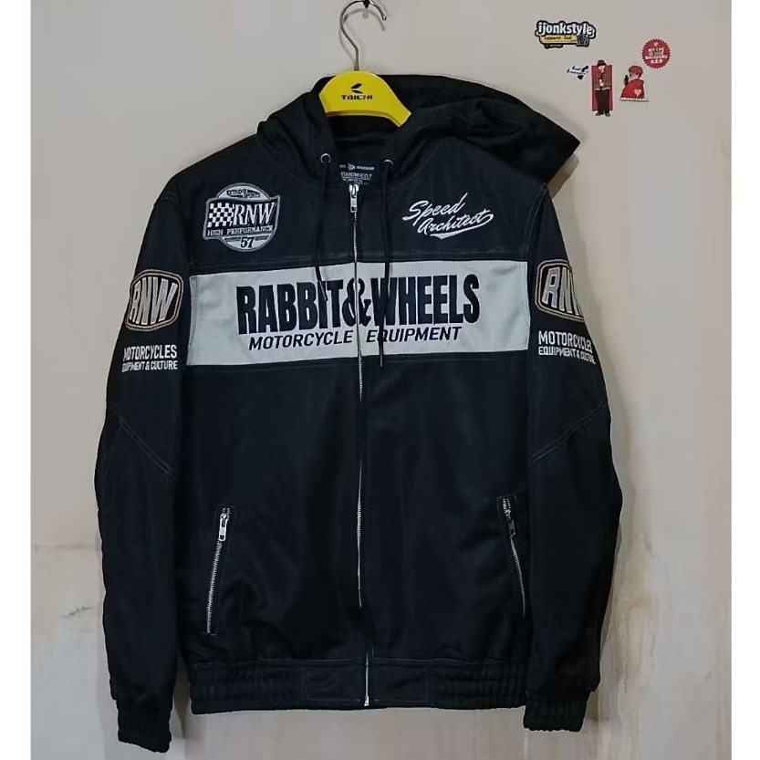 Rabbit And Wheels HOODIE ZIPPER MESH original product