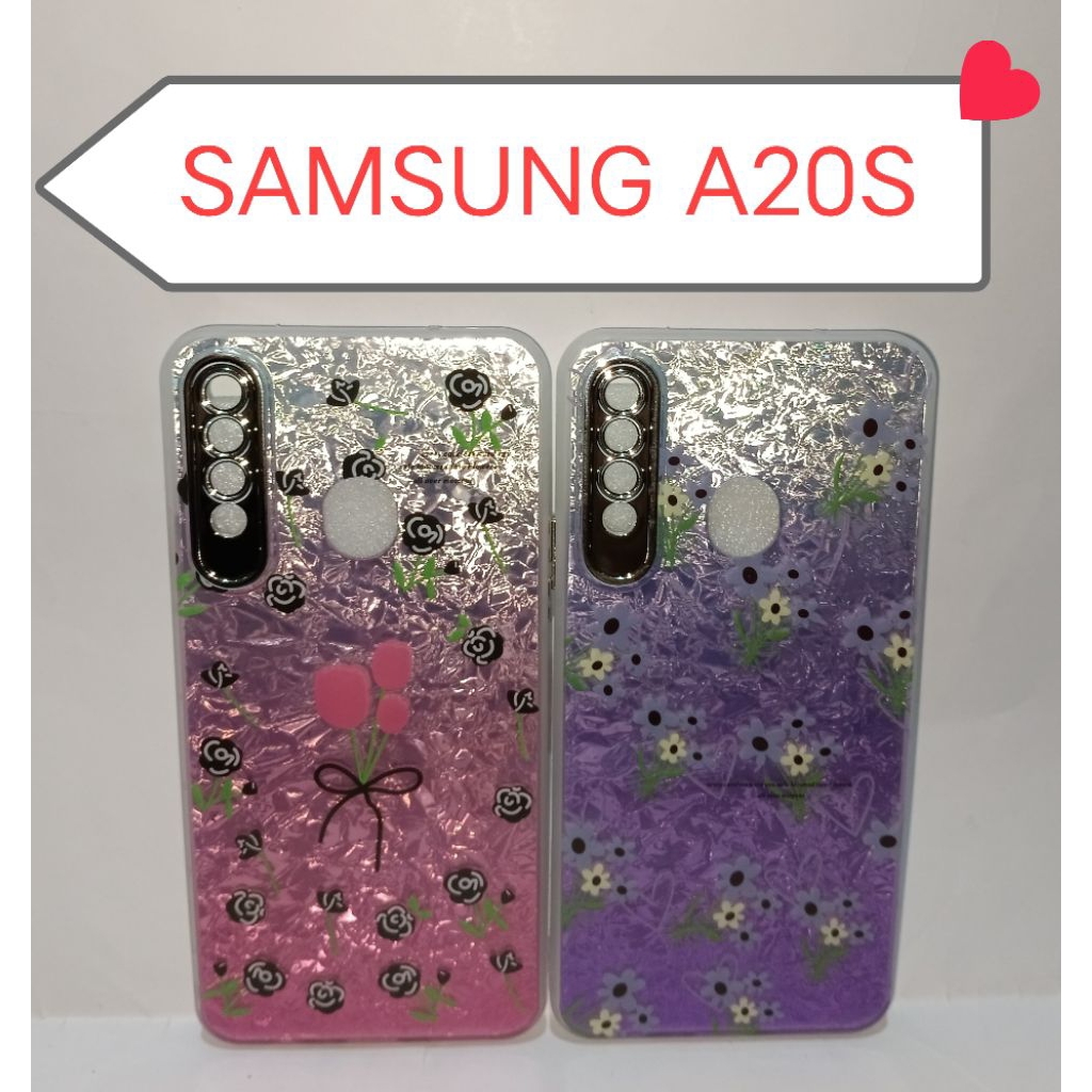 SOFTCASE CHROME GAMBAR TERBARU SAMSUNG A20S