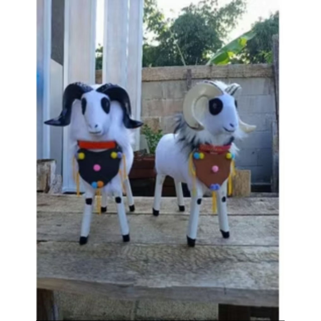 Mainan Miniatur domba garut/Boneka domba