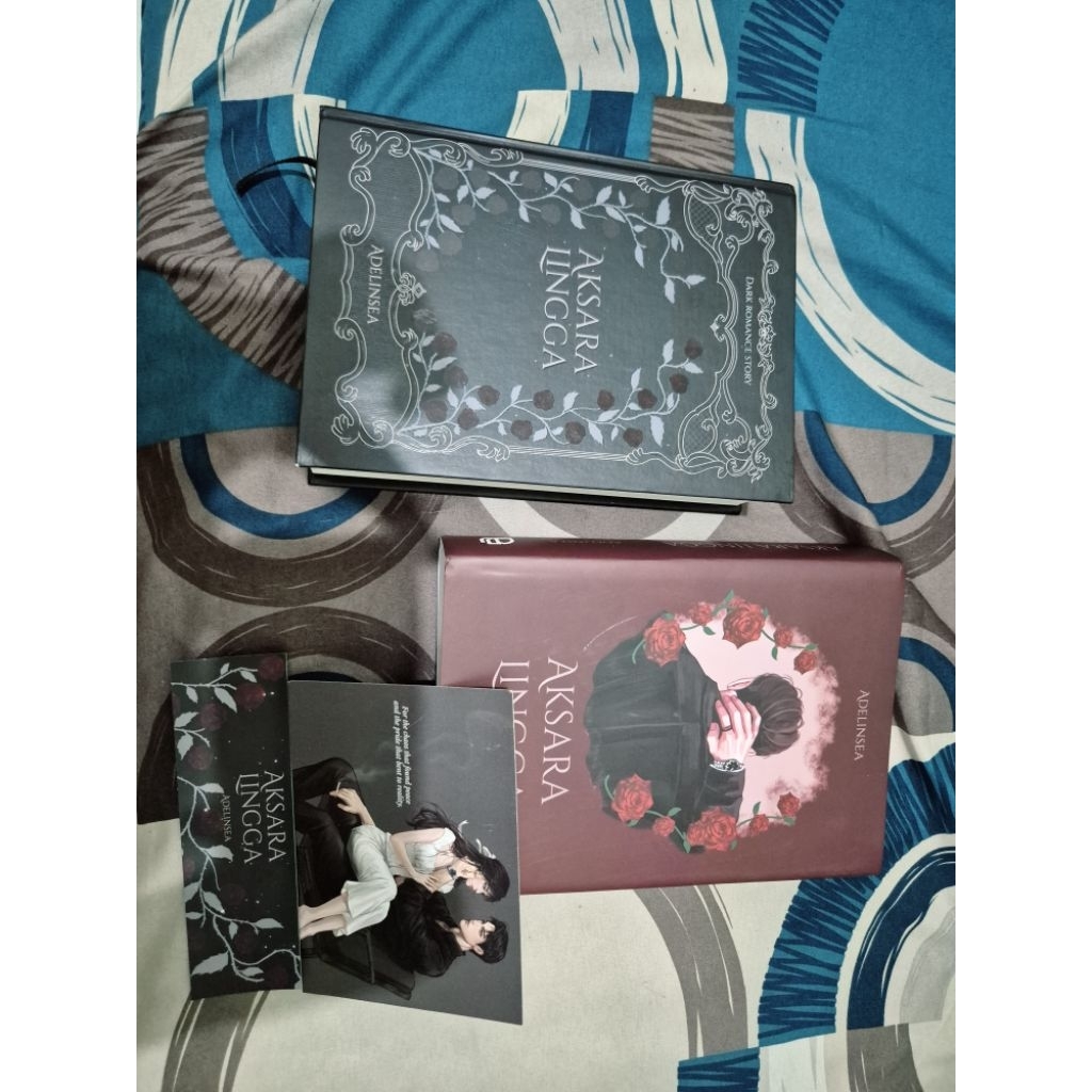 Preloved Novel Aksara Lingga HC - Adelinsea