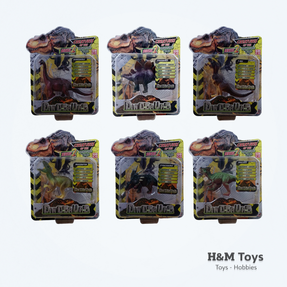 Emco Figure Dinosaurus Bisa Pilih Varian