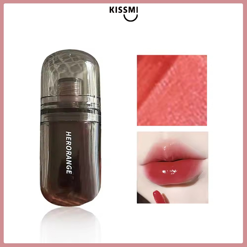 Lip Tint HERORANGE Melembapkan Tahan Lama Berkilau Tinggi Bikin Bibir Lebih Penuh
