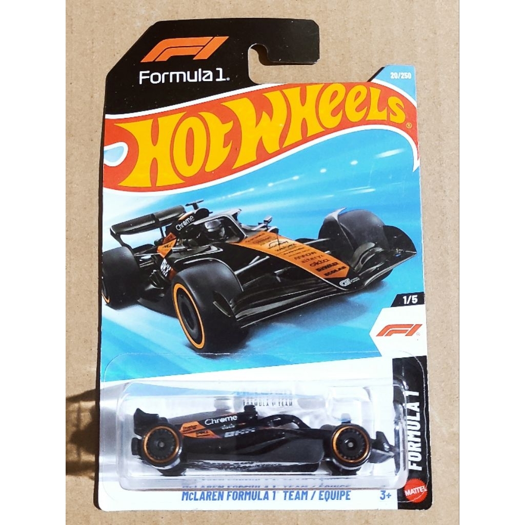 HOT WHEELS F1 FORMULA 1 MCLAREN FORMULA 1 TEAM / EQUIPE