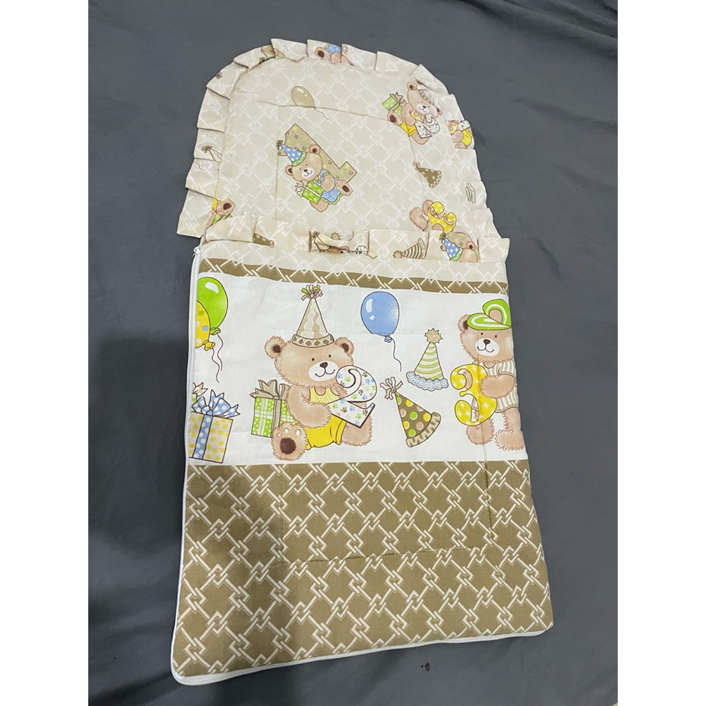 preloved sleeping bag nb / kantong tidur bayi / selimut baby blanket lembut dan adem