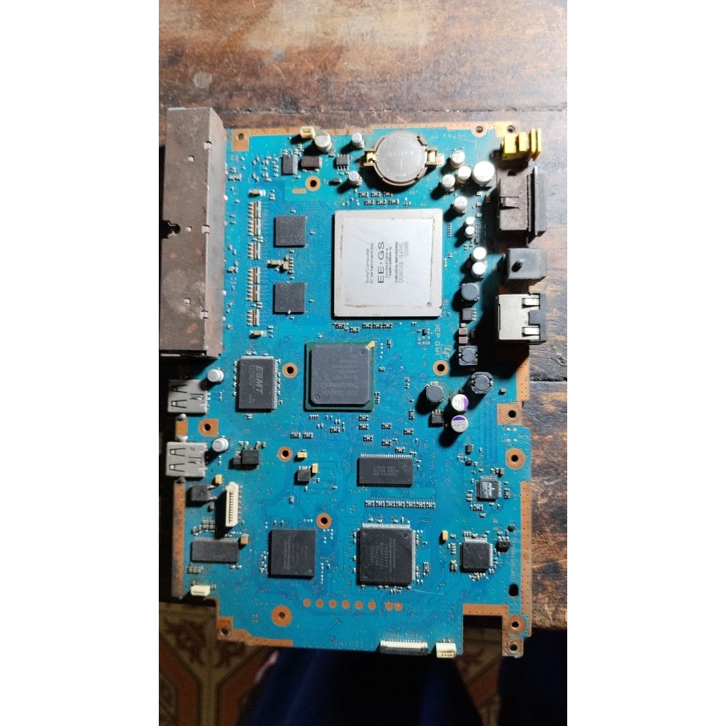 Mainboard ps2 slim rusak bahan olahanTidak garansi/retur