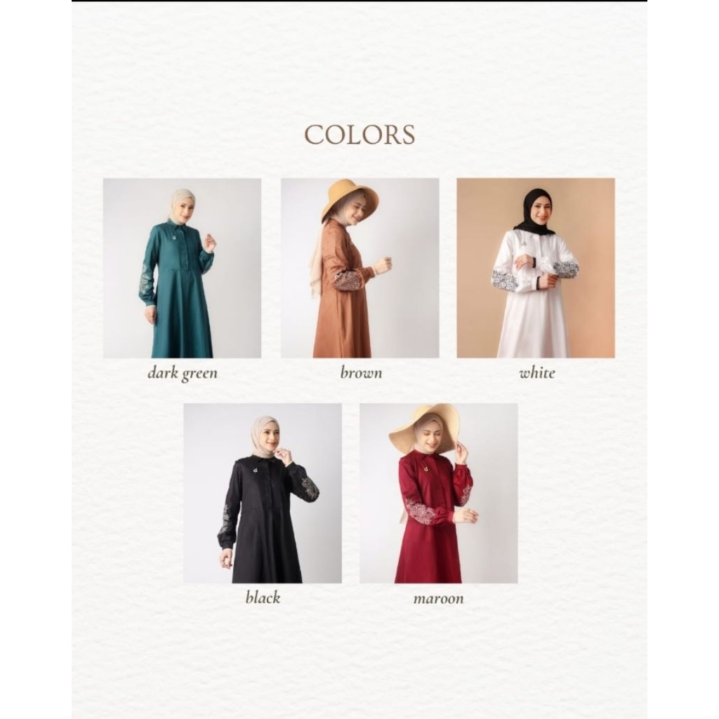 ABAYA DANNIS DEWASA BY RUMAH DANNIS TERBARU