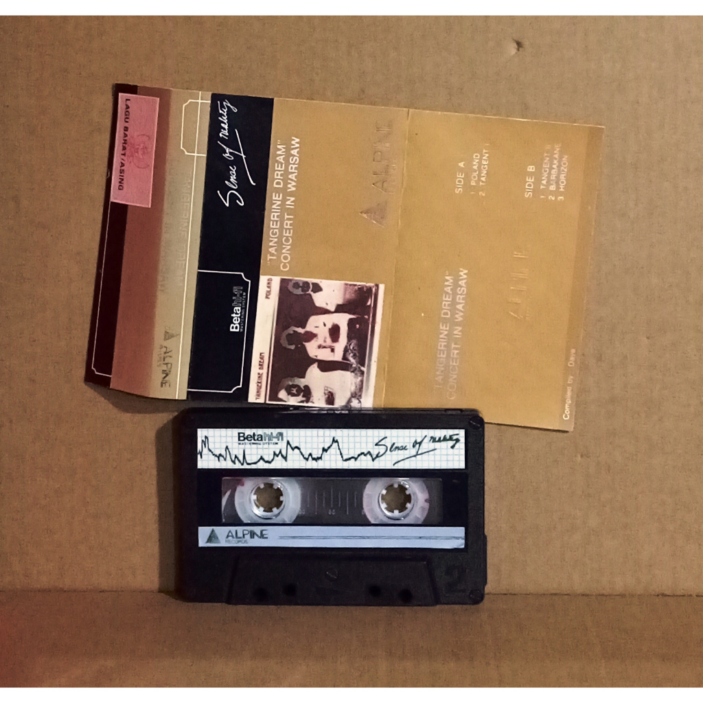 TANGERINE DREAM - CONCERT IN WARSAW - Kaset