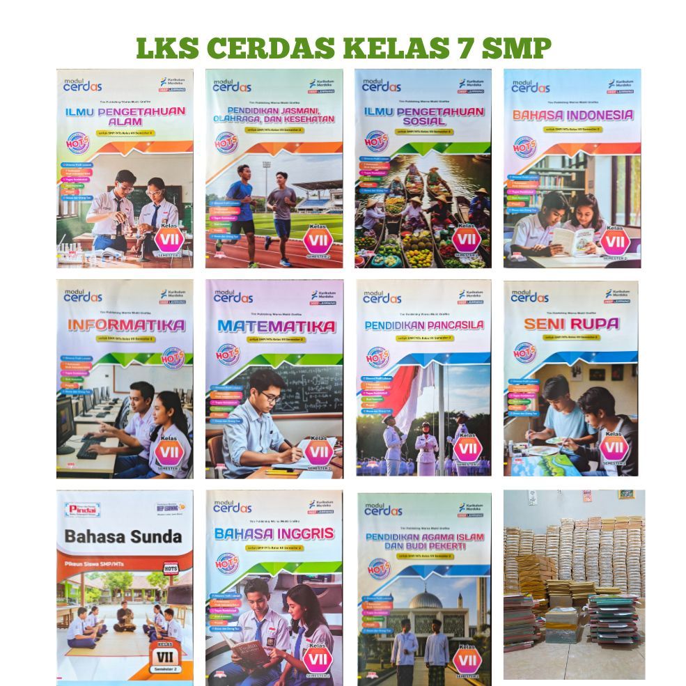 Lks Cerdas Kls 7 SMP / MTS Kurikulum Merdeka Semester 2