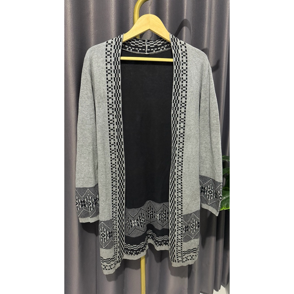 Preloved cardigan knit wanita | cardigan knit lengan panjang | cardigan panjang wanita | cardigan ke