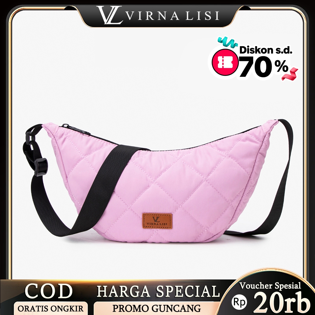 VIRNALISI TAS BAHU MINI SLING BAG SELEMPANG WAIST BAG SHOULDER WANITA CEWEK VL-DK-07