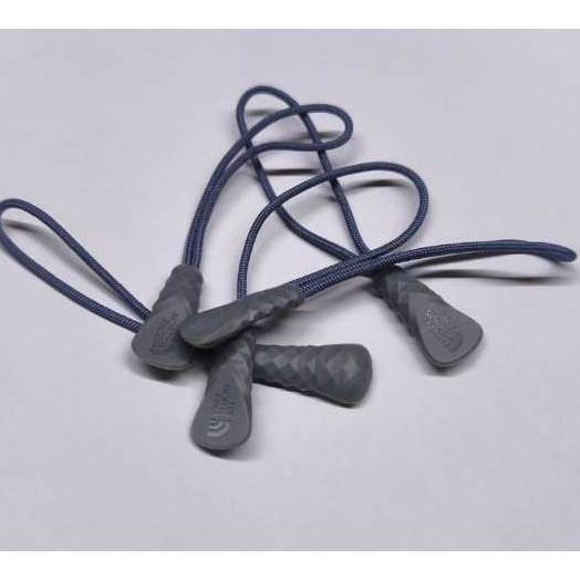 puller tarikan resleting zipper TNF import original warna navy muda