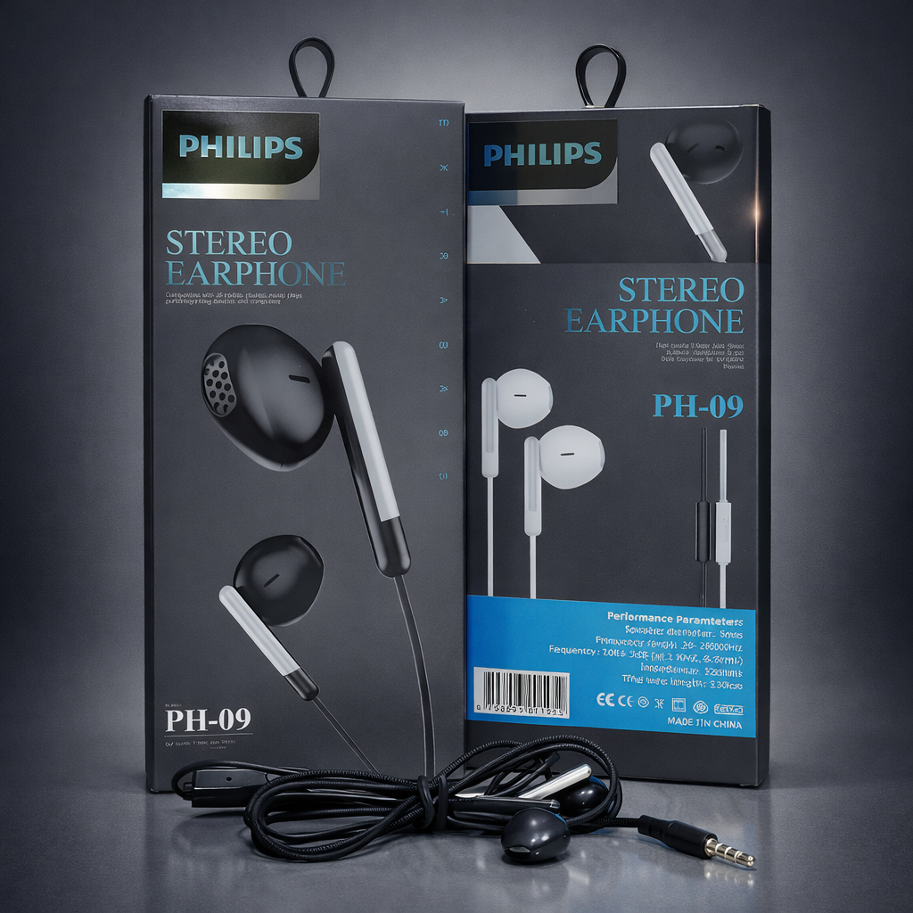 Handsfree Headset Philips Extra Bass PH-228 PH-02 PH-09  Handset Handsfree Philips AT-181