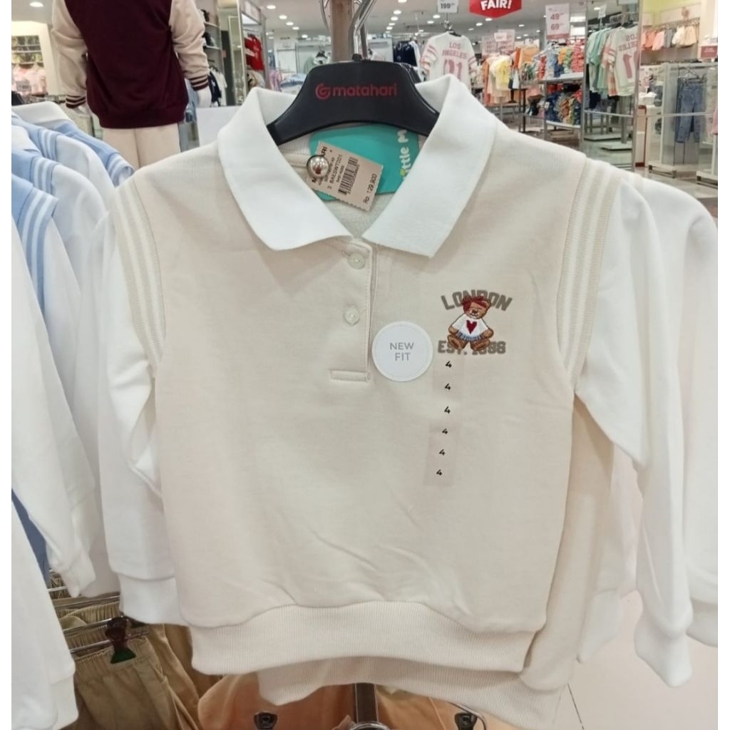 Little m - sweater anak perempuan (siap kirim)