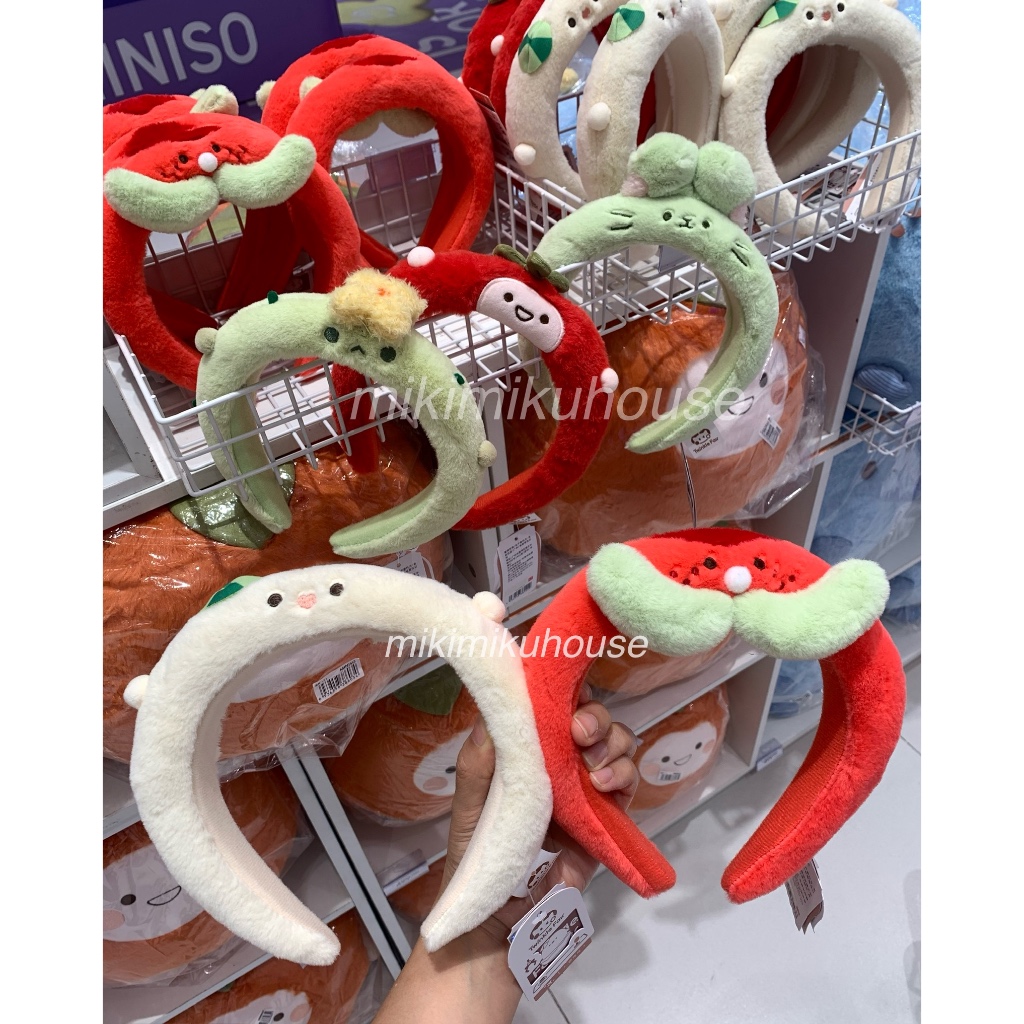 READY MINISO x TWINKLE FAIR BANDO HAIR BAND LOVE AND DEEPSPACE MINISO LND KFC LADS TWINKLEFAIR MINIS