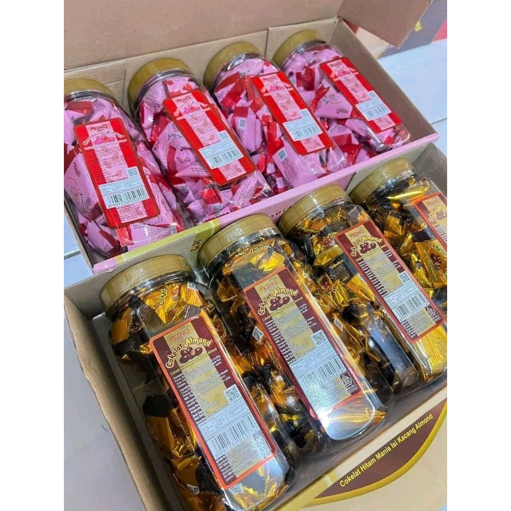 Termurah COKLAT ALMOND D'king