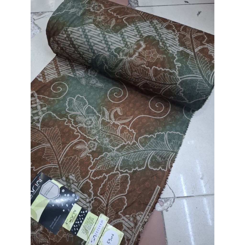 KAIN BATIK KATUN 100% DOBI SARINI EXCLUSIVE, BAHAN BATIK KATUN DOBI SARINI PRIMISIMA ORIGINAL, BATIK