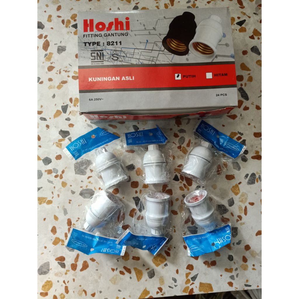 FITTING GANTUNG HOSHI KUNINGAN ASLI