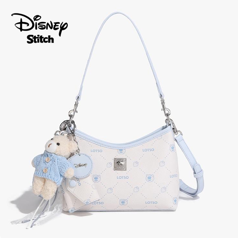Tas Selempang Wanita Disney LOTSO + Boneka | Shoulder Bag Mini Korean Style Imut