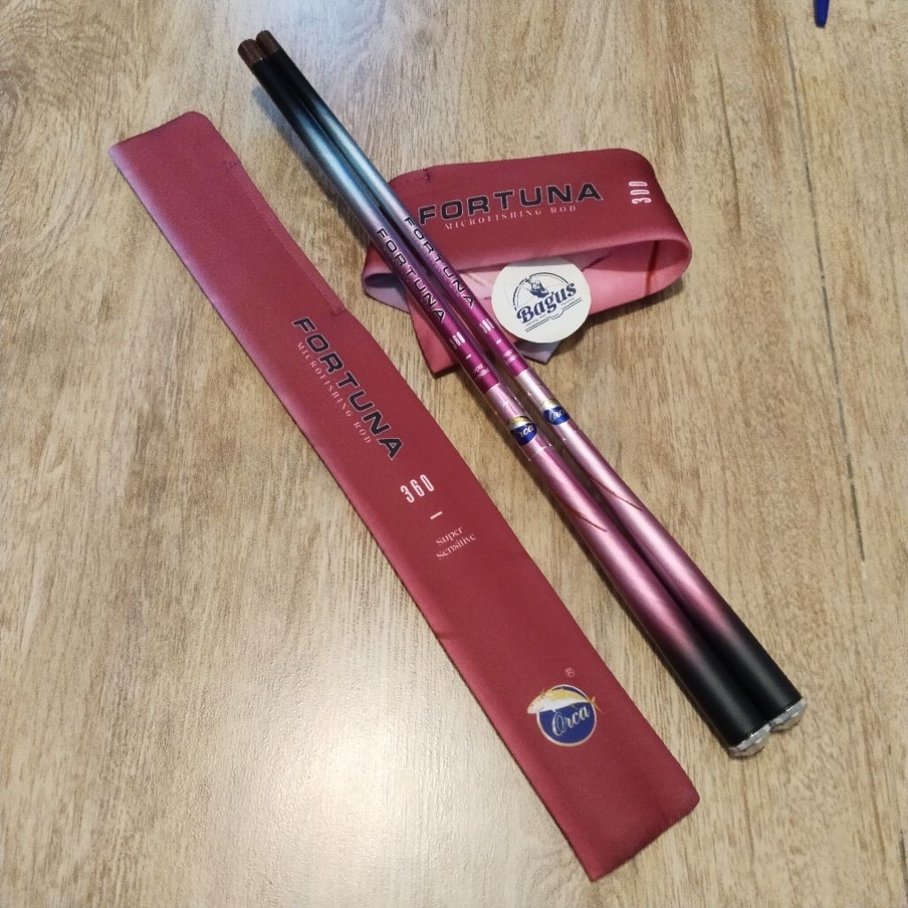 Joran pancing tegek Orca Fortuna