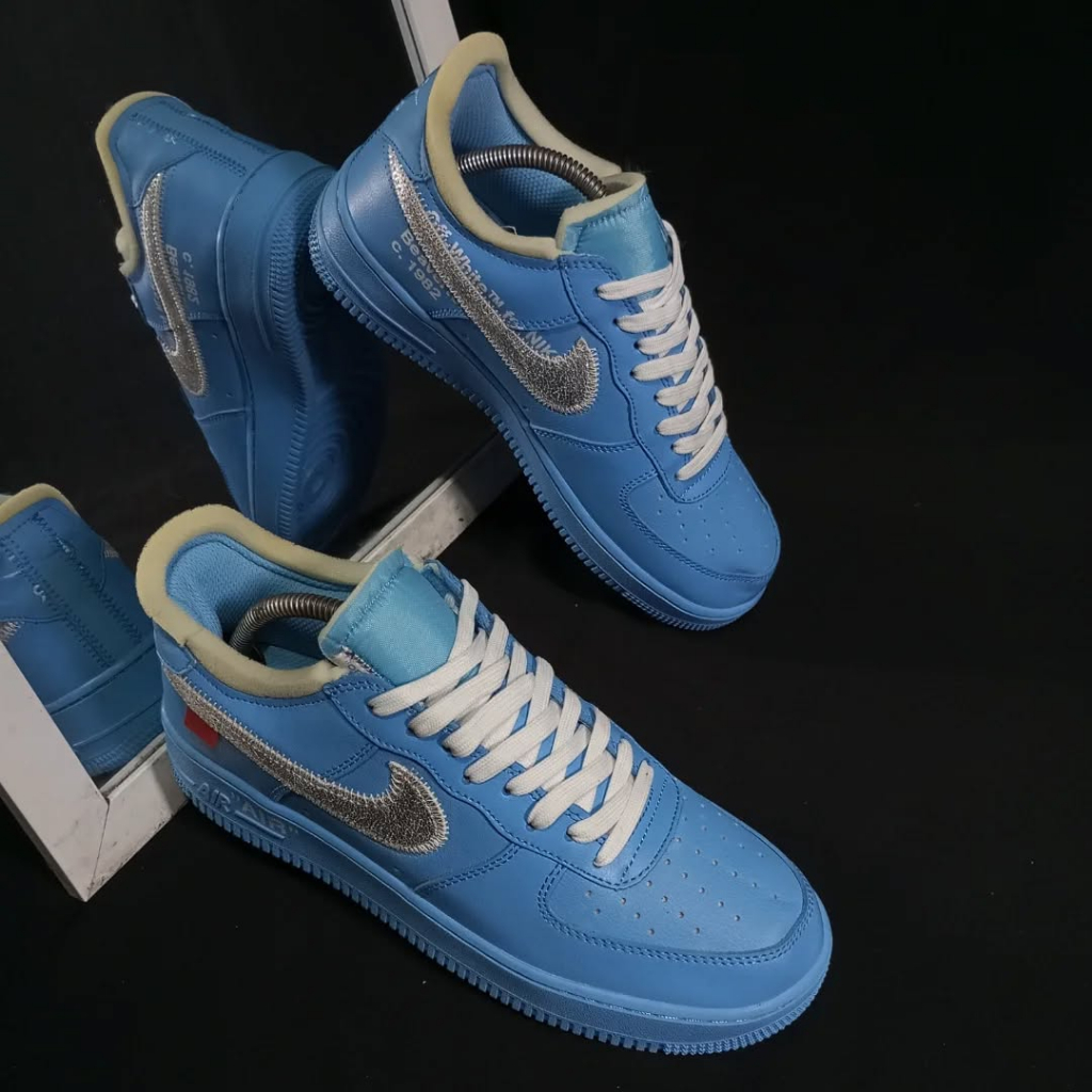 SEPATU SNEAKERS AF1 OFF WHITE SIZE 41