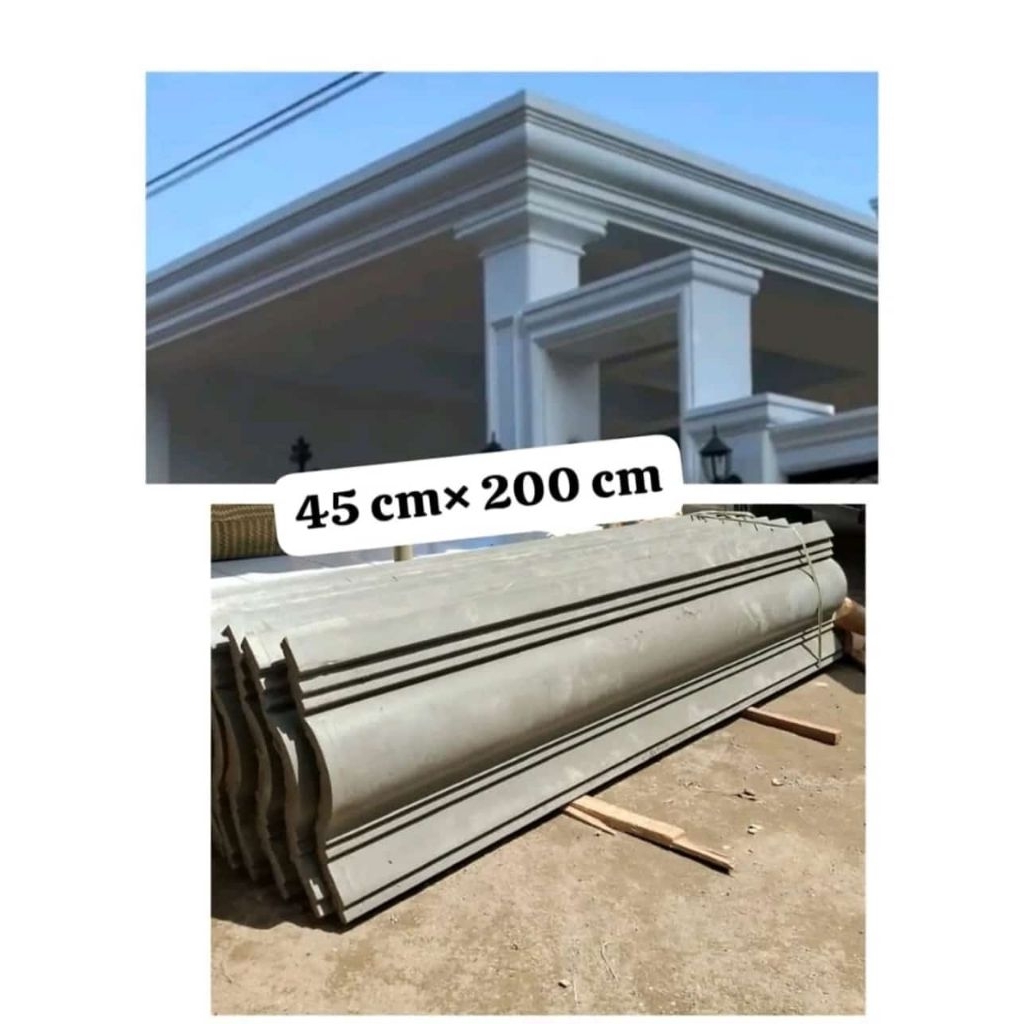 Lisplang Profil Beton List Profil Beton Tempel Profil Tempel Beton