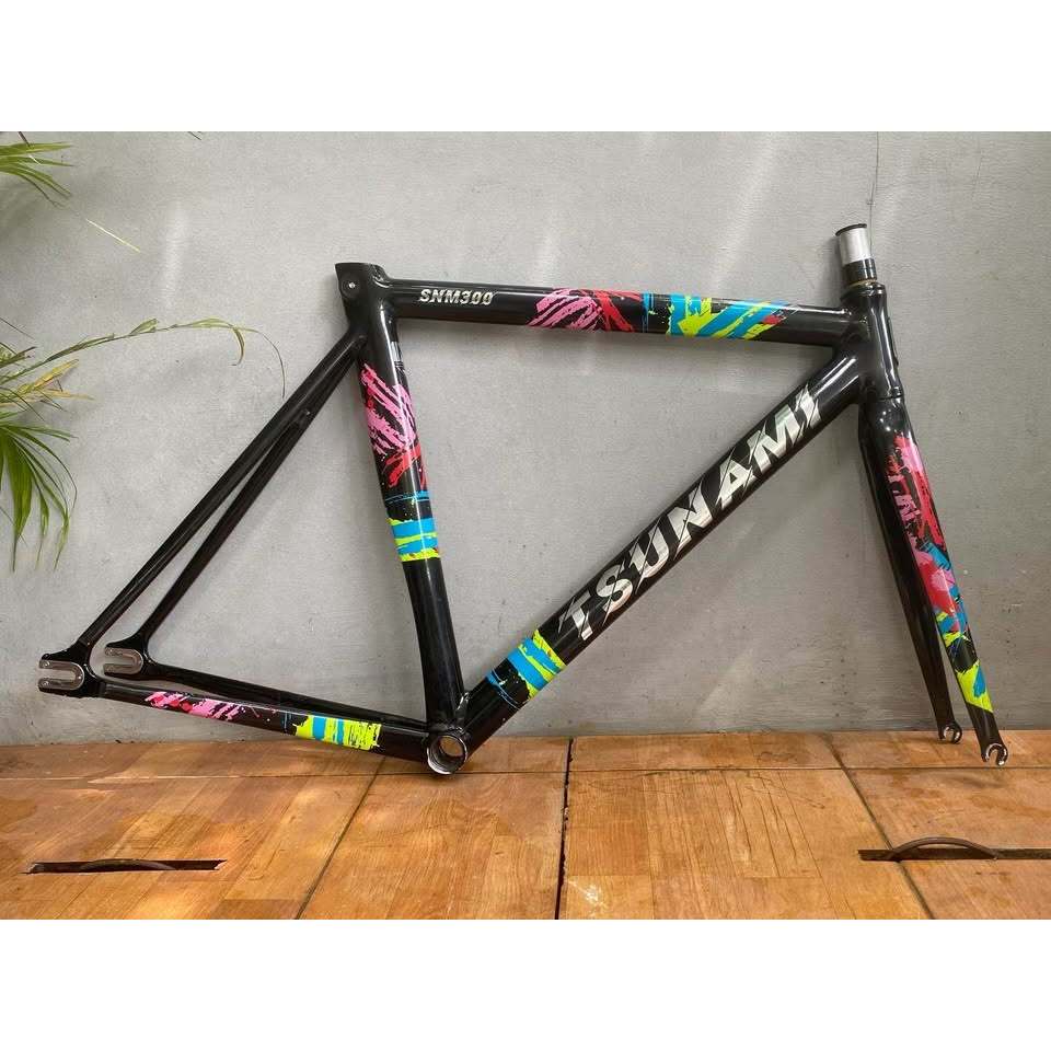 Frameset Tsunami SNM 300 size M include headset & seatclamp