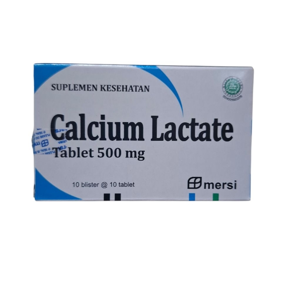 calcium lactate 500 mg box