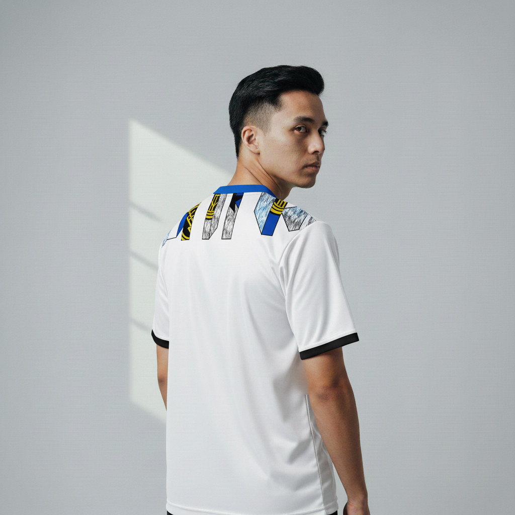 ATHLETIC SPORTWEAR - Jersey Vintage Bola Fantasy Inter Away 1995-96 Fullprinting Casual - Atasan