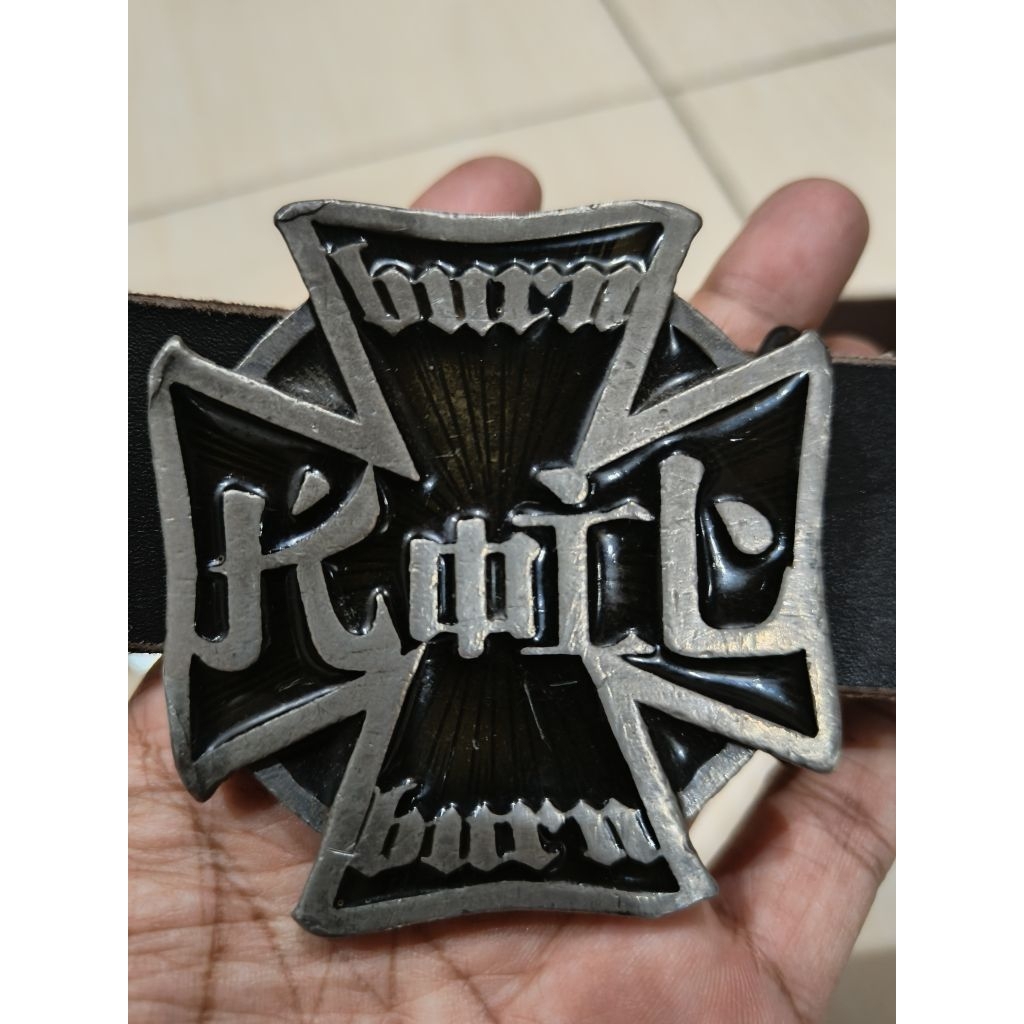 sabuk gesper belt Buckle Koil merchandisel underground, kepala gesper / kepala Sabuk Fourspeed Metal