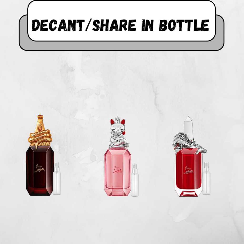 DECANT/SHARE IN BOTTLE LOUBOTIN (100% DARI PARFUM ORIGINAL NON CAMPURAN) 5, 10, 30ML
