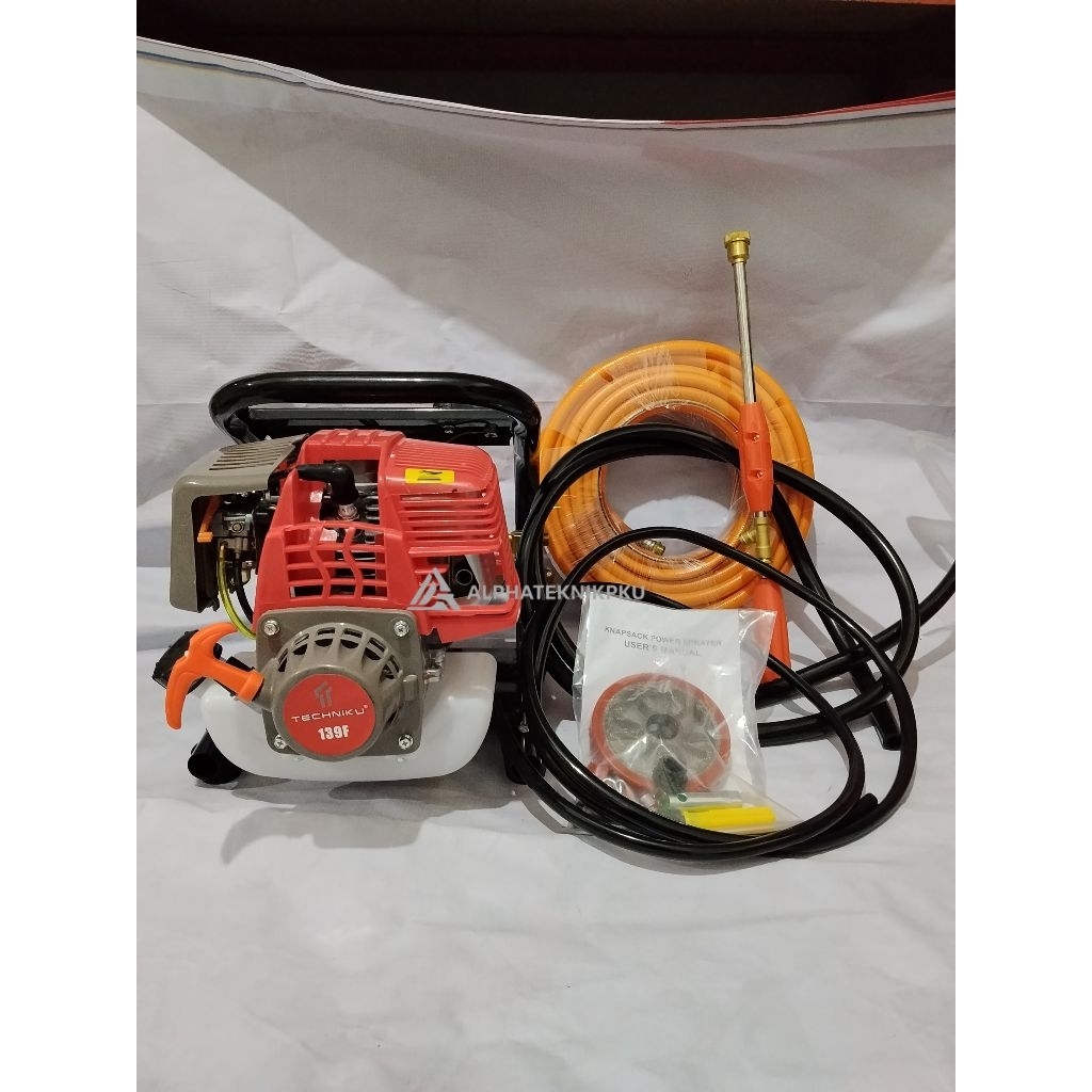 Portable portabel Sprayer Mesin Penyemprot 4 tak TECHNIKU ORIGINAL TERMURAH