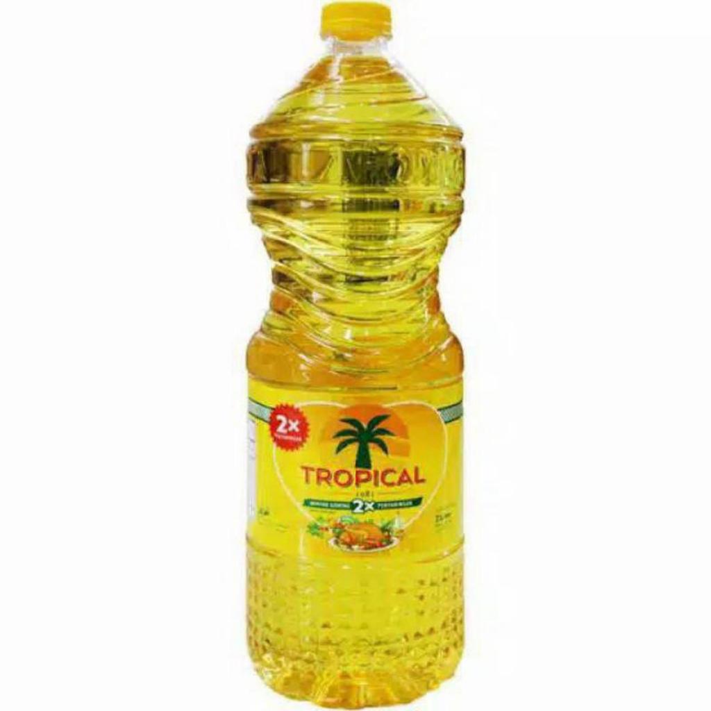 minyak goreng botol TROPICAL 2L 2000ML