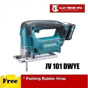 MAKITA JV101DWYE mesin gergaji ukir baterai JV 101 DWYE cordless jigsaw
