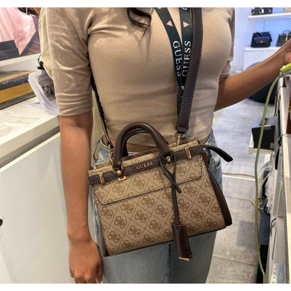 Guess Sestri Mini Satchel-Tas Selempang Wanita