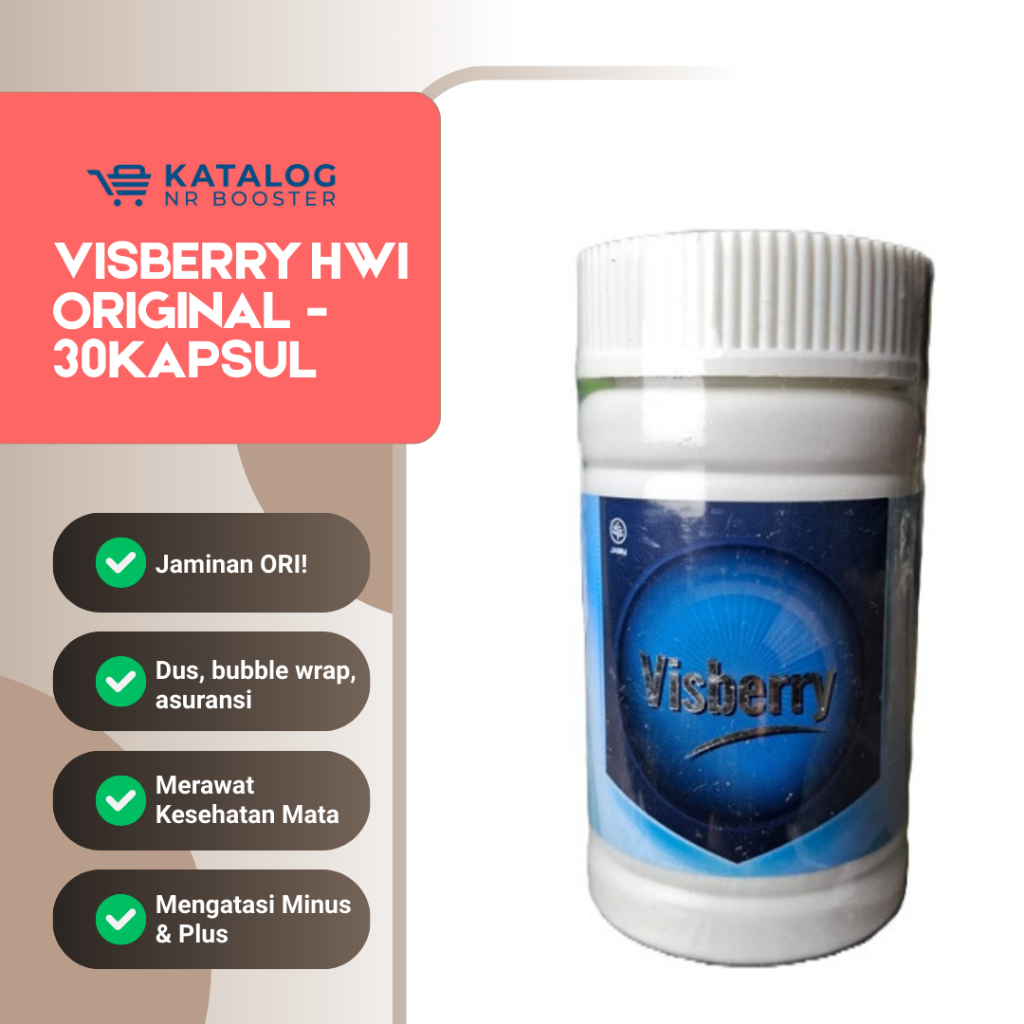 Visberry HWI Original Vitamin Mata Anak & Dewasa