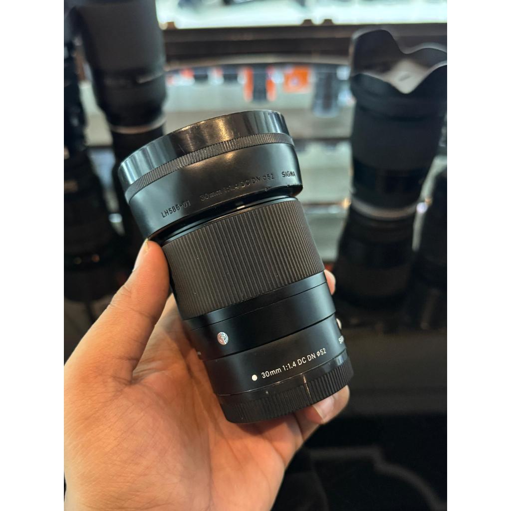 LENSA SIGMA 30MM F1.4 FOR EFM CANON MIRRORLESS