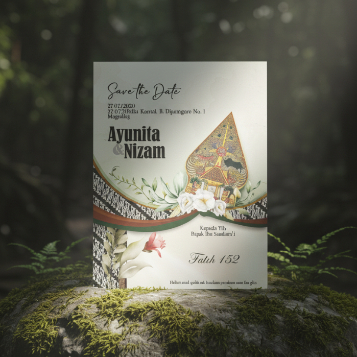 FALAH 152 - BLANGKO UNDANGAN KOSONG MURAH READY STOCK