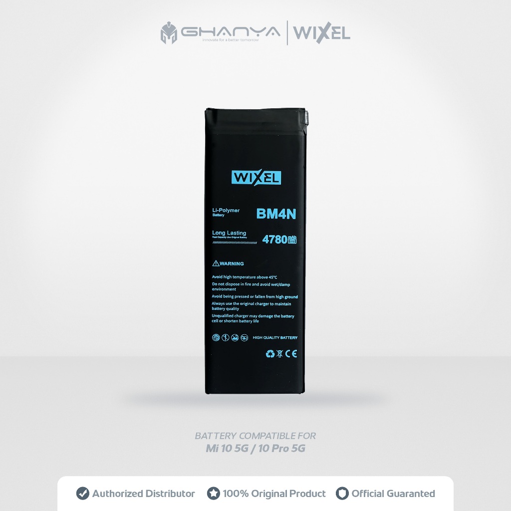 WIXEL Baterai BM4N XiaoMi Mi 10 5G Mi10 Pro Batre Batrai Battery Original Ori HP Handphone BM 4N Dou