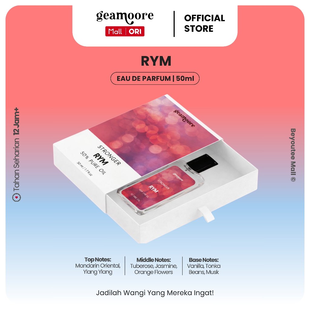 Geamoore RYM Eau De Parfum Stronger 50ml