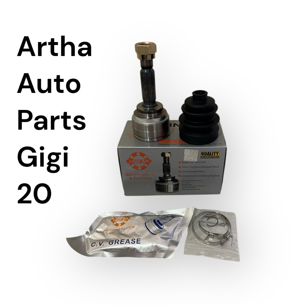 AS RODA LUAR CV JOINT LUAR KIA VISTO MANUAL GIGI 20